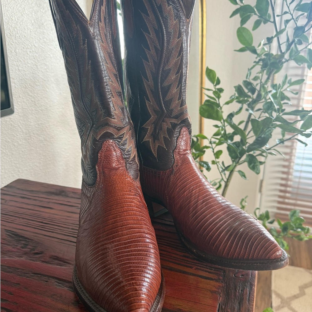 Classic Brown Cowboy Boots